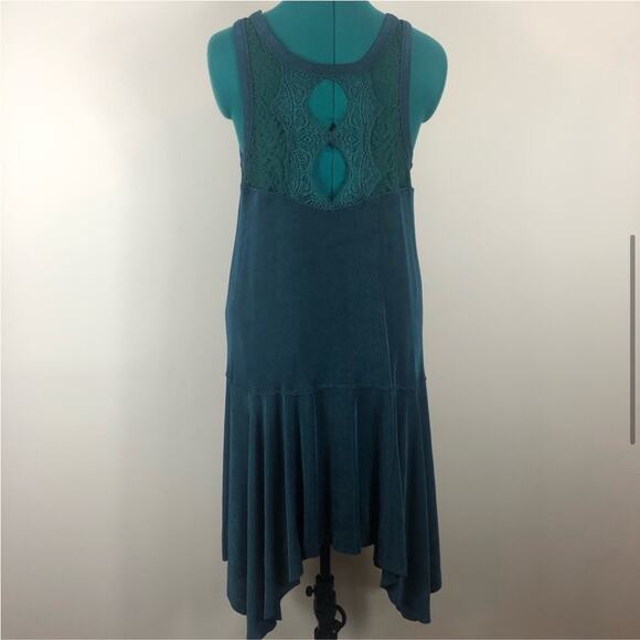Free people make it count swing dress in jade - Picture 6 of 9